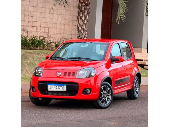 FIAT UNO 1.4 EVO SPORTING 8V FLEX 4P MANUAL FIAT UNO 1.4 EVO SPORTING 8V FLEX 4P MANUAL